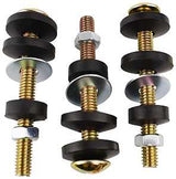 Plumb Pak PP835-181 Bolt Set, Specifications: 5/16-18 x 3 in Size, Brass