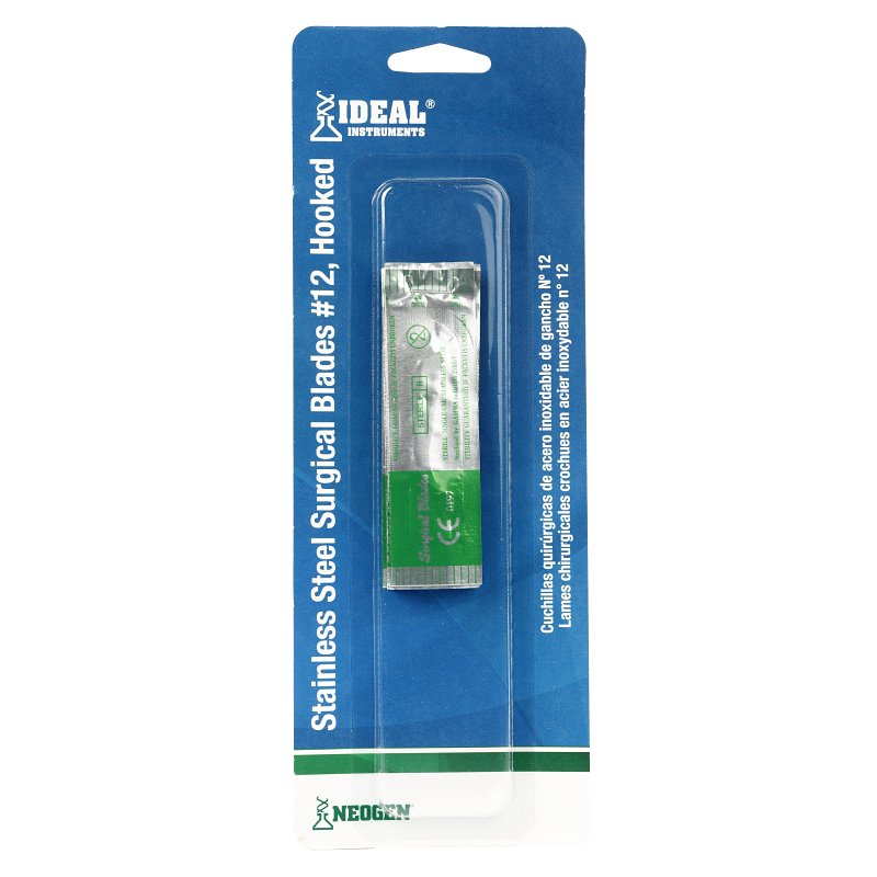 Neogen 2032 Scalpel Blade, Hook Blade, Stainless Steel Blade