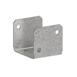 Simpson Strong-Tie RTU Series RTU2 Rigid Tie U Connector, 1-1/2 in L, 1-1/2 in W, Steel, Galvanized, Pack of 100