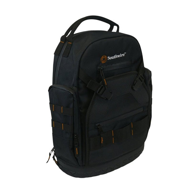 Southwire PROBAGBP Backpack, 7.87 in W, 13.78 in D, 18.701 in H, Polyester, Black