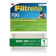 Filtrete 722-4 Air Filter, 30 in L, 20 in W, 8 MERV, 700 MPR, Pack of 4