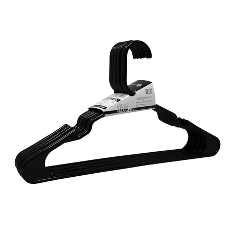 Merrick C87162-WH Hanger with Hooks, Plastic, Pack of 14