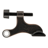 National Hardware N830-561 Hinge Pin Door Stop, 17/32 in Dia Base, 2-1/16 in Projection, Steel/Zinc, Oil-Rubbed Bronze