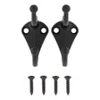 National Hardware N830-599 Coat Hook, 35 lb, Matte