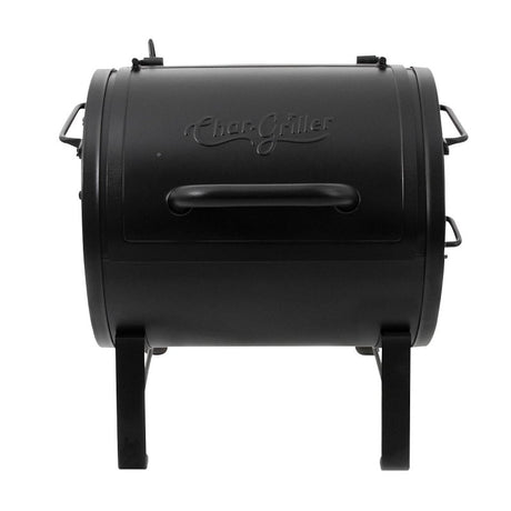 Char-Griller E82424 Table Top Charcoal Grill, 2-Grate, 250 sq-in Primary Cooking Surface, Black, Metal/Steel Body