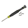 Klein Tools 32327 27-in-1 Screwdriver, 3.5 mm Drive, 8-3/4 in OAL, Acetate Handle, Cushion-Grip Handle