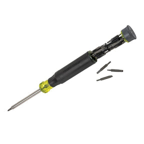 Klein Tools 32327 27-in-1 Screwdriver, 3.5 mm Drive, 8-3/4 in OAL, Acetate Handle, Cushion-Grip Handle