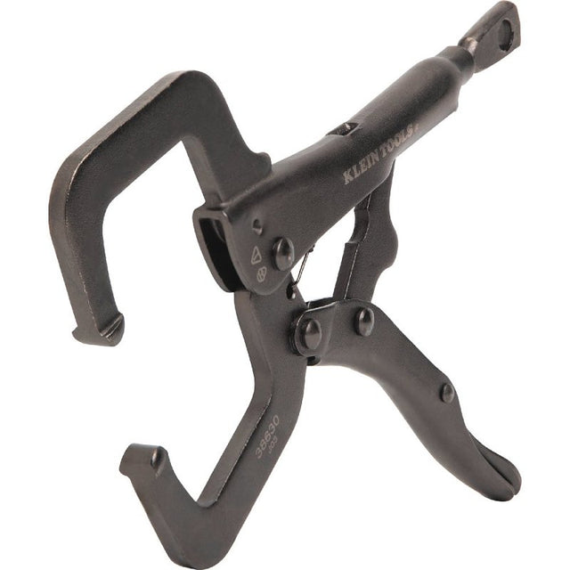 Klein Tools 38630 Locking Plier, 7.02 in OAL, 1.97 in Jaw Opening, Black Handle, Molded Handle, 0.35 in W Jaw