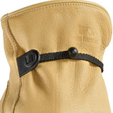 Wells Lamont 1140-M Gloves, Men's, M, Keystone Thumb, Adjustable Wrist, Ball and Tape Cuff, Cowhide Leather, Brown/Tan