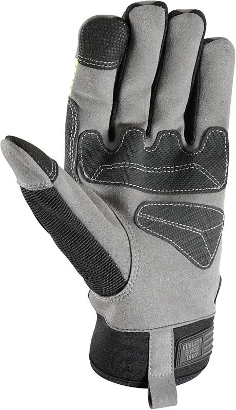 Wells Lamont FX3 Series 7864-L Gloves, Men's, L, PVC/Synthetic Leather, Gold/Yellow