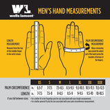 Wells Lamont FX3 Series 7864-L Gloves, Men's, L, PVC/Synthetic Leather, Gold/Yellow