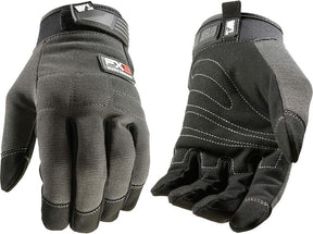 Wells Lamont FX3 Series 7850XL All-Purpose Work Gloves, Men's, XL, Adjustable Cuff, Spandex/Synthetic Leather