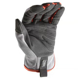 Wells Lamont 7862-XL Gloves, Men's, XL, Adjustable Wrist, Open, Shirred Elastic Wrist Cuff, Black/Gray