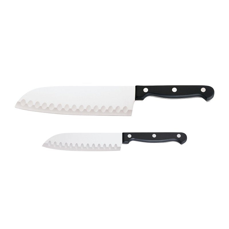 Chicago Cutlery Essentials 1094281 Santoku/Partoku Knife Set, 2-Piece, Stainless Steel