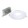 Halo LT Series LTC608FS5B Recessed Downlight, 9.3 W, 120 V, LED Lamp, Plastic, White, Matte