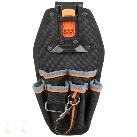 Klein Tools MODbox 55830MB Tool Pouch, 77 cu-in, 6-Compartment, Nylon, Black