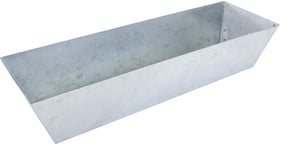 Marshalltown Handipan Series MP656 Mud Pan, 12-7/8 in L Bottom, 3-1/8 in W Bottom, Vinyl
