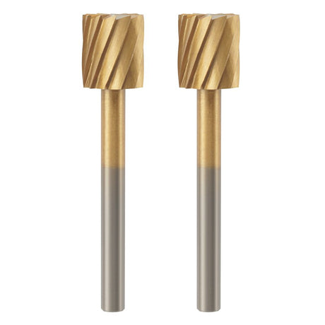 Dremel Max Life 115HP Rotary Carving Bit, 5/16 in Dia, 1-1/2 in L, 1/8 in Dia Shank, HSS