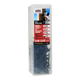 GRK Fasteners RSS 16223 Rugged Structural Screw, 5/16 in Thread, 3-1/2 in L, CEE, W-Cut Thread, Round Washer Head, Steel