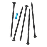 GRK Fasteners RSS 16281 Rugged Structural Screw, 3/8 in Thread, 6 in L, CEE, W-Cut Thread, Round Washer Head, Star Drive