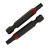 Tapcon 28000C Driver Bit, T25 Drive, Star, Torx Drive, 0.19 in Shank, Hex Shank, 2 in L, Steel