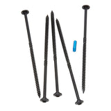 GRK Fasteners RSS 16287 Rugged Structural Screw, 3/8 in Thread, 8 in L, CEE, W-Cut Thread, Round Washer Head, Star Drive