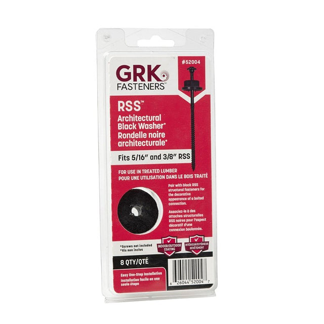 GRK Fasteners 52004 Architectural Hex Washer, 1-1/2 in OD, Climatek-Coated