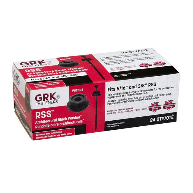 GRK Fasteners 52005 Architectural Hex Washer, 1-1/2 in OD, Climatek-Coated