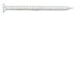 Maze SST3A0018252 Trim Nail, 1-1/4 in L, Stainless Steel, Painted, Flat Head, Ring Shank, White, 1 lb