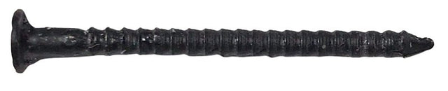 Maze SST3A Series SST3A0010003 Trim Nail, Hand Drive, 3D, 1-1/4 in L, 304 Stainless Steel, Black, Checkered Head, 1 lb