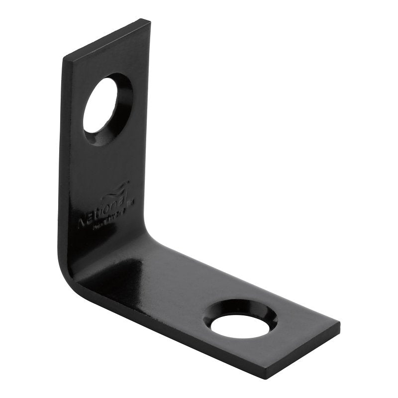 National Hardware N275-701 Corner Brace, 1 in L, 1/2 in W, Steel, Powder-Coated
