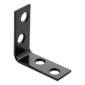 National Hardware N275-702 Corner Brace, 1-1/2 in L, 5/8 in W, Steel, Powder-Coated