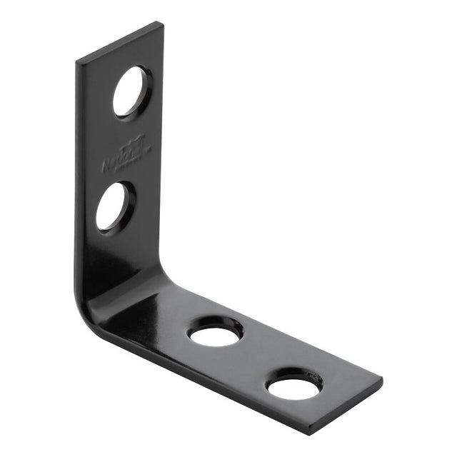 National Hardware N275-702 Corner Brace, 1-1/2 in L, 5/8 in W, Steel, Powder-Coated