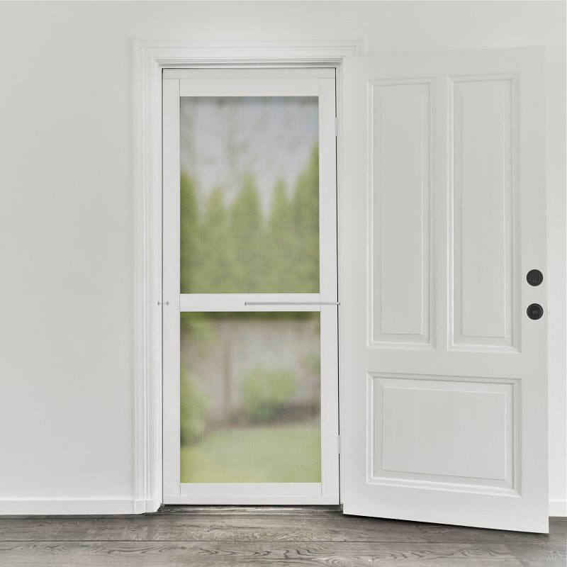 National Hardware N185-700 Screen/Storm Door Set, Stainless Steel, 8-Piece, For: Screen/Storm Doors