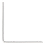 National Hardware N185-705 Corner Brace, 4 in L, 7/8 in W, Stainless Steel