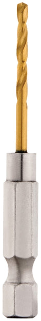 Milwaukee SHOCKWAVE 48-89-4603 Impact Drill Bit, 3/32 in Dia, 2.38 in OAL, Twist Flute, 1/4 in Dia Shank, Hex Shank