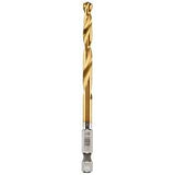 Milwaukee 48-89-4612 Impact Drill Bit, 15/64 in Dia, 4.13 in OAL, Twist Flute, 1/4 in Dia Shank, Hex Shank