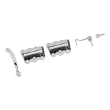 National Hardware N185-707 Screen/Storm Door Set, Stainless Steel, 5-Piece, For: Screen/Storm Doors