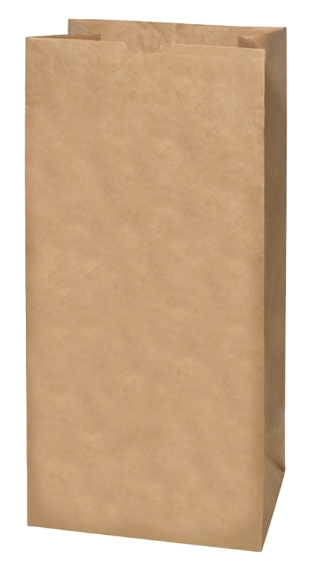 AJM RBR30105NPOG Trash Bag, 30 gal Capacity, Paper, Brown, Pack of 10