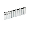 GearWrench 80705 Deep Socket Set, Alloy Steel, Full Polish Chrome