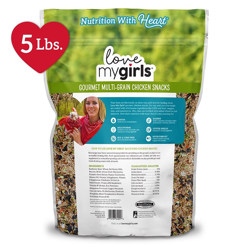 Love My Girls 15196 Fruit and Worms Snack, 5 lb