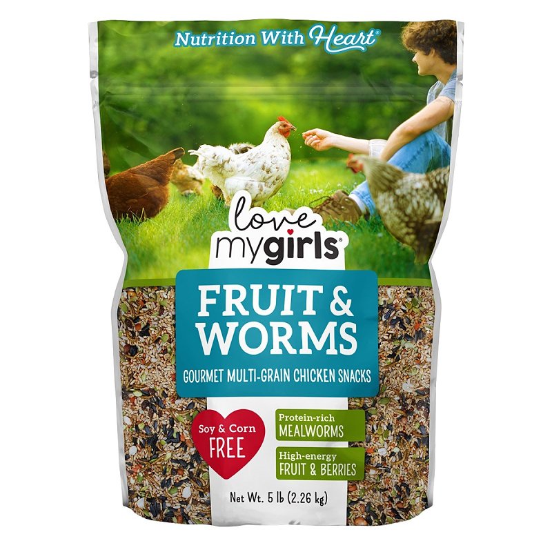 Love My Girls 15196 Fruit and Worms Snack, 5 lb