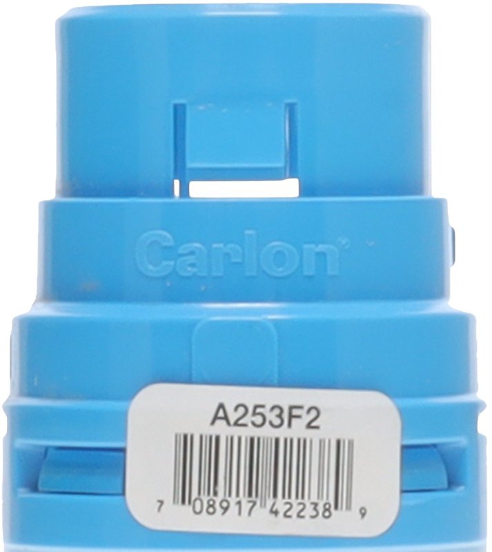 Carlon A253F2-10R ENT Adapter, 1 in Snap-In Male, 1.74 in Dia, 1.91 in L, Polycarbonate, Blue