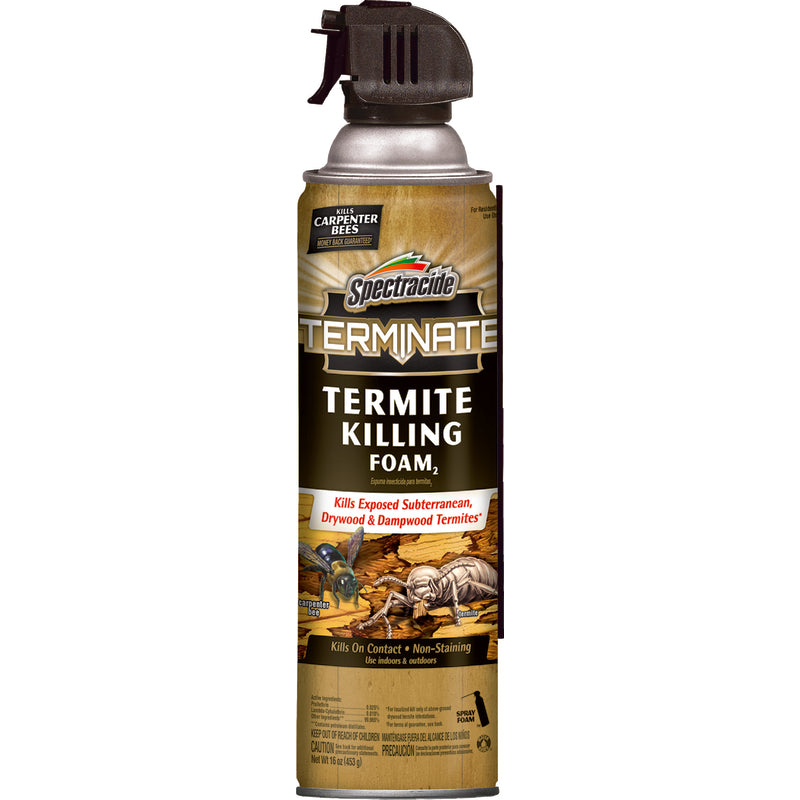 Spectracide Terminate Termite Killer Aerosol 16 oz, Pack of 12