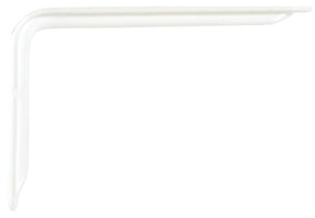 John Sterling Magnum RP-0099-12WT Shelf Bracket, 150 lb, 12 in L, 8 in H, Steel, Powder-Coated