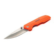 Smith's EdgeSport Series 51251 Folding Knife, 3 in L Blade, Textured Handle, Orange Handle, Pack of 25