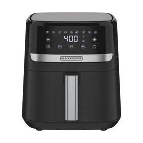 Black+Decker Purifry AFBD Series AFBD42-0BD Air Fryer, 4 qt, 1300 W, 1-Basket, Timer, Touch Control, Black