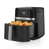 Black+Decker Purifry AFBD Series AFBD62-0BD Air Fryer, 6 qt, 1500 W, 1-Basket, Timer, Touch Control, Black