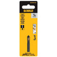 DEWALT BLACK & GOLD Series DWAMDB16CS Countersink Drill Bit, 1/4 in Dia, 5-Flute, 1/4 in Dia Shank, Round Shank