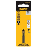 DEWALT BLACK & GOLD Series DWAMDB16CS Countersink Drill Bit, 1/4 in Dia, 5-Flute, 1/4 in Dia Shank, Round Shank